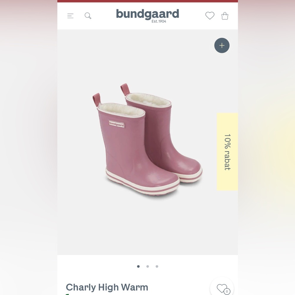 Bundgaard Toddler Insulated Rain/Snow Boots